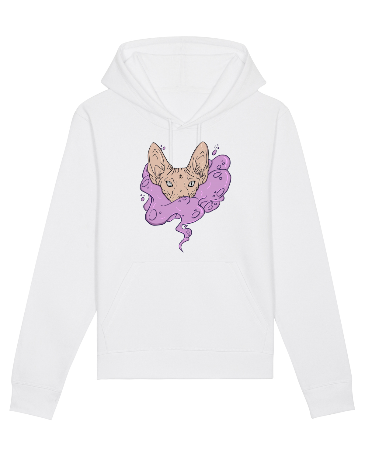 Hanorac Unisex Drummer White