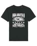 Asa arata o vecina adevarata Tricou mânecă scurtă Unisex Rocker