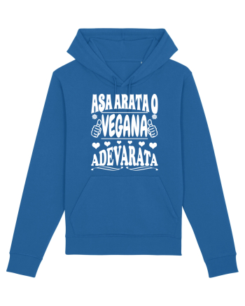 Asa arata o vegana adevarata Royal Blue