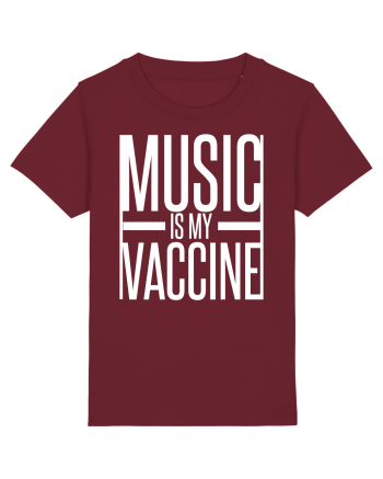Rotten Brand - Music is my vaccine Burgundy