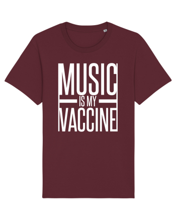 Rotten Brand - Music is my vaccine Burgundy
