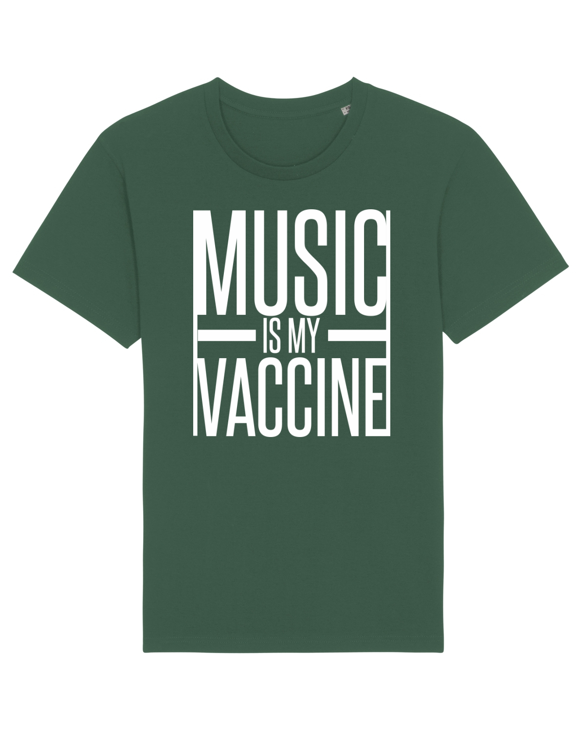 Tricou mânecă scurtă Unisex Rocker Bottle Green
