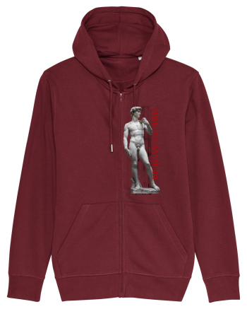 Michelangelo David Burgundy