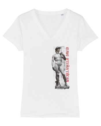 Michelangelo David White