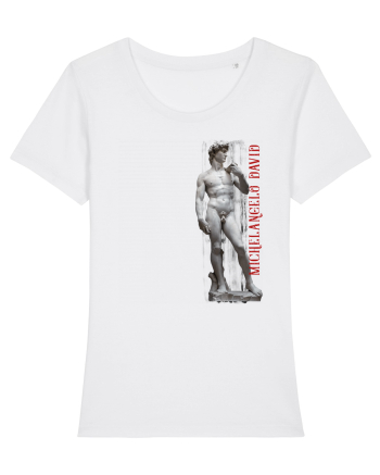 Michelangelo David White