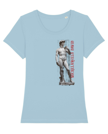 Michelangelo David Sky Blue