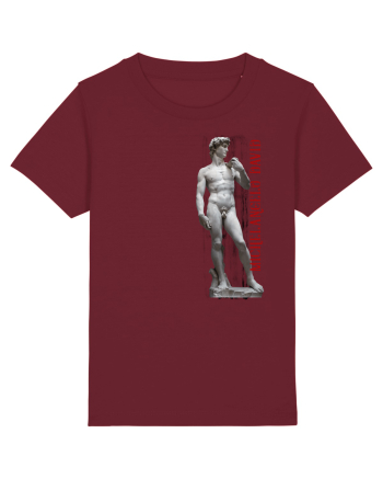 Michelangelo David Burgundy