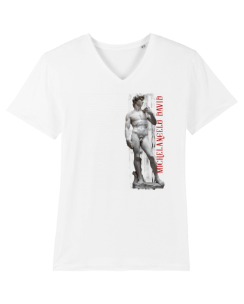 Michelangelo David White