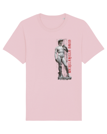 Michelangelo David Cotton Pink
