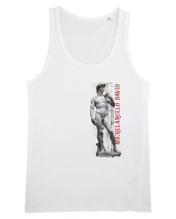 Michelangelo David White