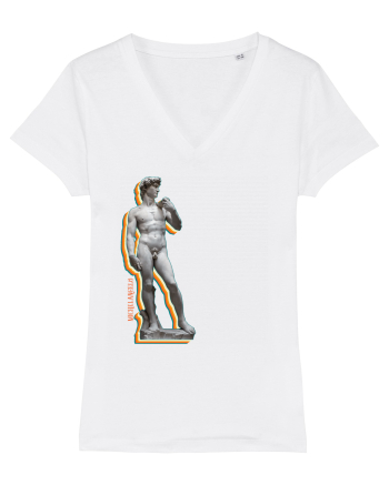  Michelangelo - David White