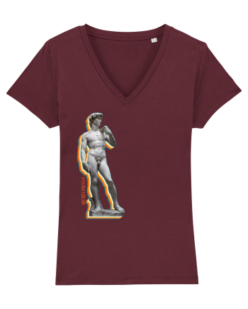  Michelangelo - David Burgundy