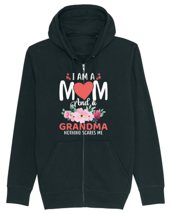 I Am A Mom And A Grandma Nothing Scares Me Black