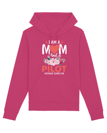 I Am A Mom And A Pilot Nothing Scares Me Raspberry