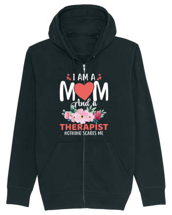 I Am A Mom And A Therapist Nothing Scares Me Black