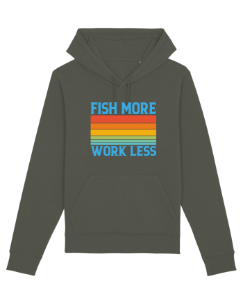 Fish More Work Less Khaki