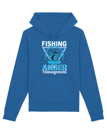 Fishing Anger Management Royal Blue