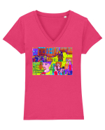Antidotul muzical Tricou mânecă scurtă guler V Damă Evoker