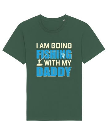 I Am Going Fishing With My Daddy Bottle Green