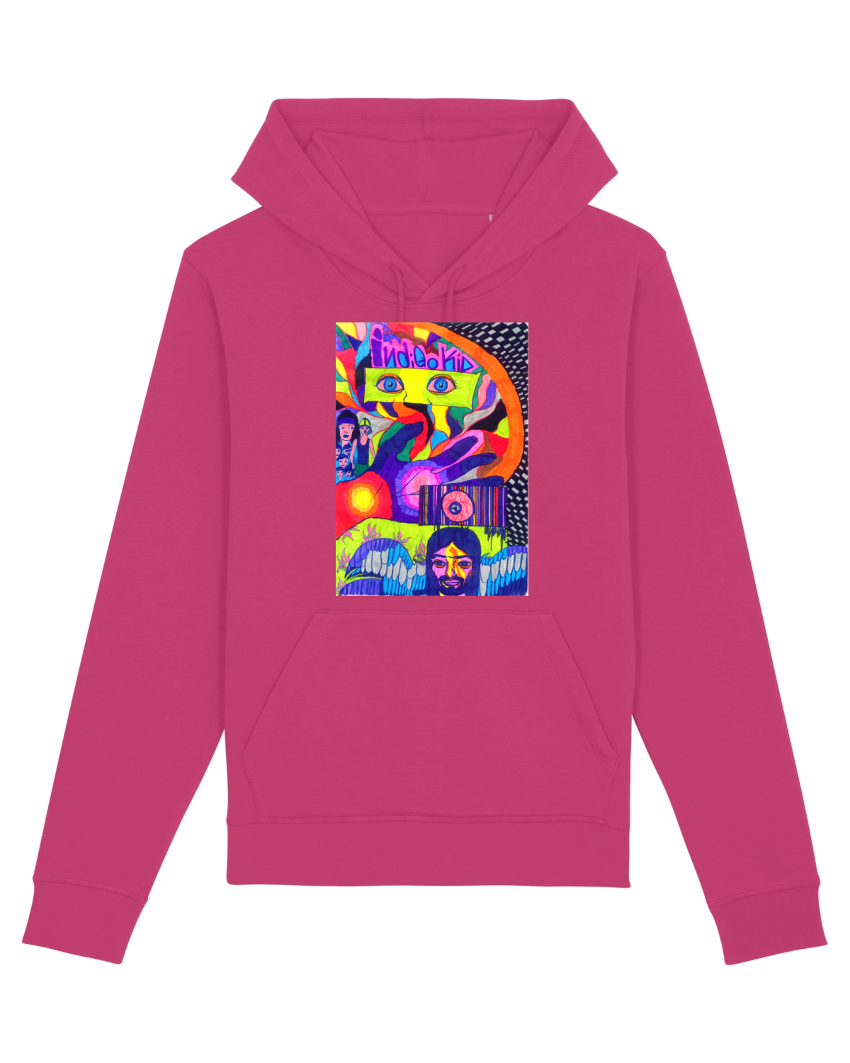 Hanorac Unisex Drummer Raspberry