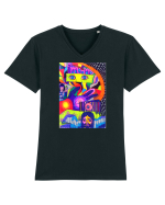 Eul interior Tricou mânecă scurtă guler V Bărbat Presenter