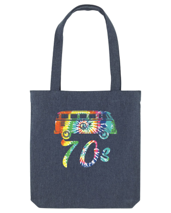 70's Hippie Van Life Midnight Blue