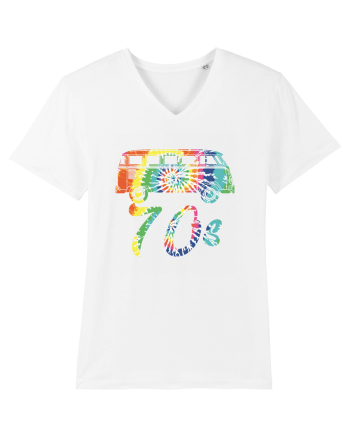 70's Hippie Van Life White