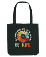 Be Kind Hippie Flower Sacoșă textilă