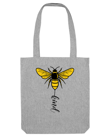 Bee Kind Heather Grey