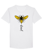 Bee Kind Tricou mânecă scurtă guler larg Bărbat Skater