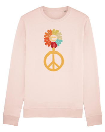 Flower Power Peace Sign Candy Pink
