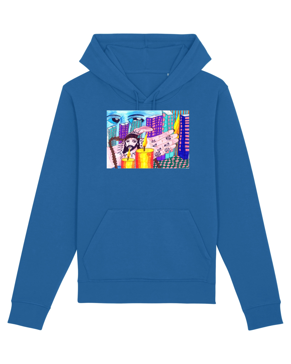 Hanorac Unisex Drummer Royal Blue