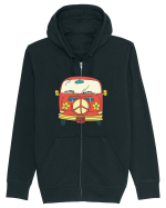 Flower Power Van Hanorac cu fermoar Unisex Connector
