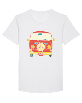 Flower Power Van White
