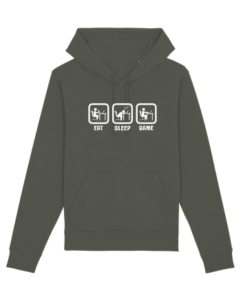 Eat Sleep Game Khaki