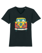 Happiness Van Tricou mânecă scurtă guler V Bărbat Presenter