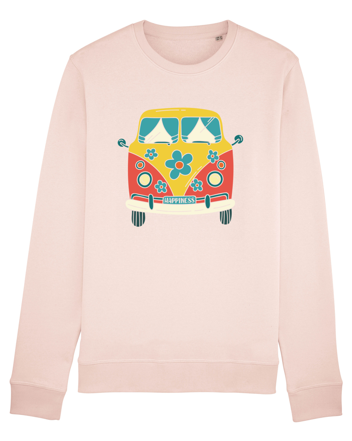 Bluză mânecă lungă Unisex Rise Candy Pink