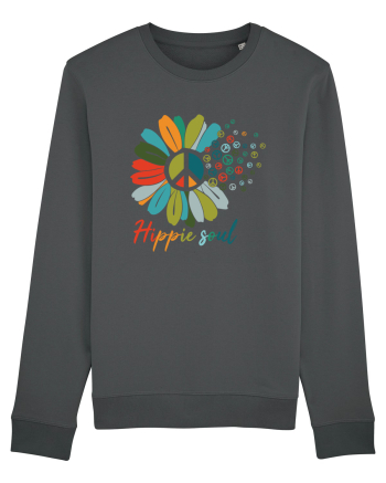 Hippie Soul Flower Anthracite