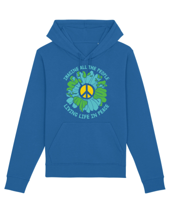 Living Life In Peace Royal Blue