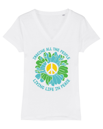 Living Life In Peace White