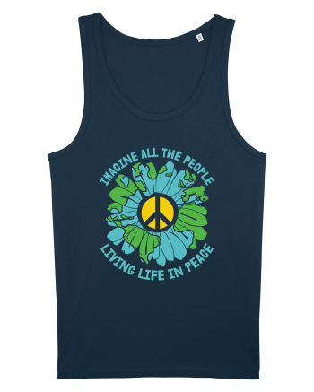 Living Life In Peace Navy