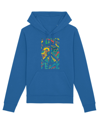 Love And Peace Royal Blue