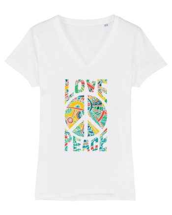 Love And Peace White