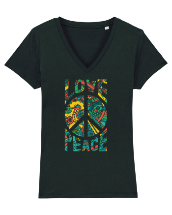 Love And Peace Black