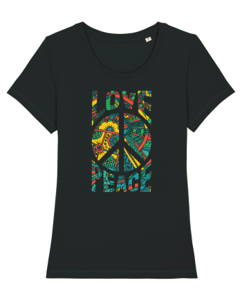 Love And Peace Black