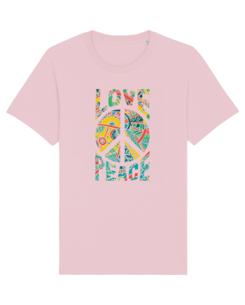 Love And Peace Cotton Pink