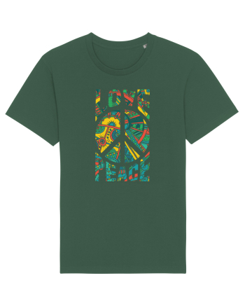 Love And Peace Bottle Green