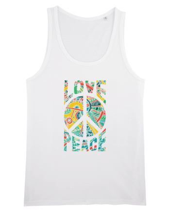 Love And Peace White
