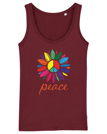 Peace Flower Burgundy