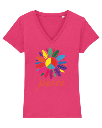 Peace Flower Raspberry